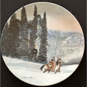 The faces of nature collection - Wolf Ridge - Artist Julie Kramer Cole 1992